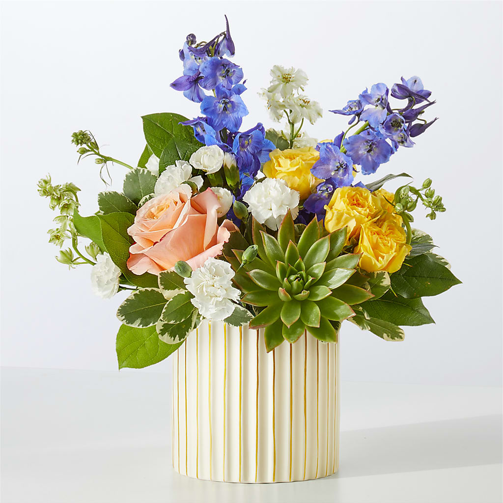 Cobalt Reverie Bouquet – Distinctive Designs Floral Llc, Vilonia AR
