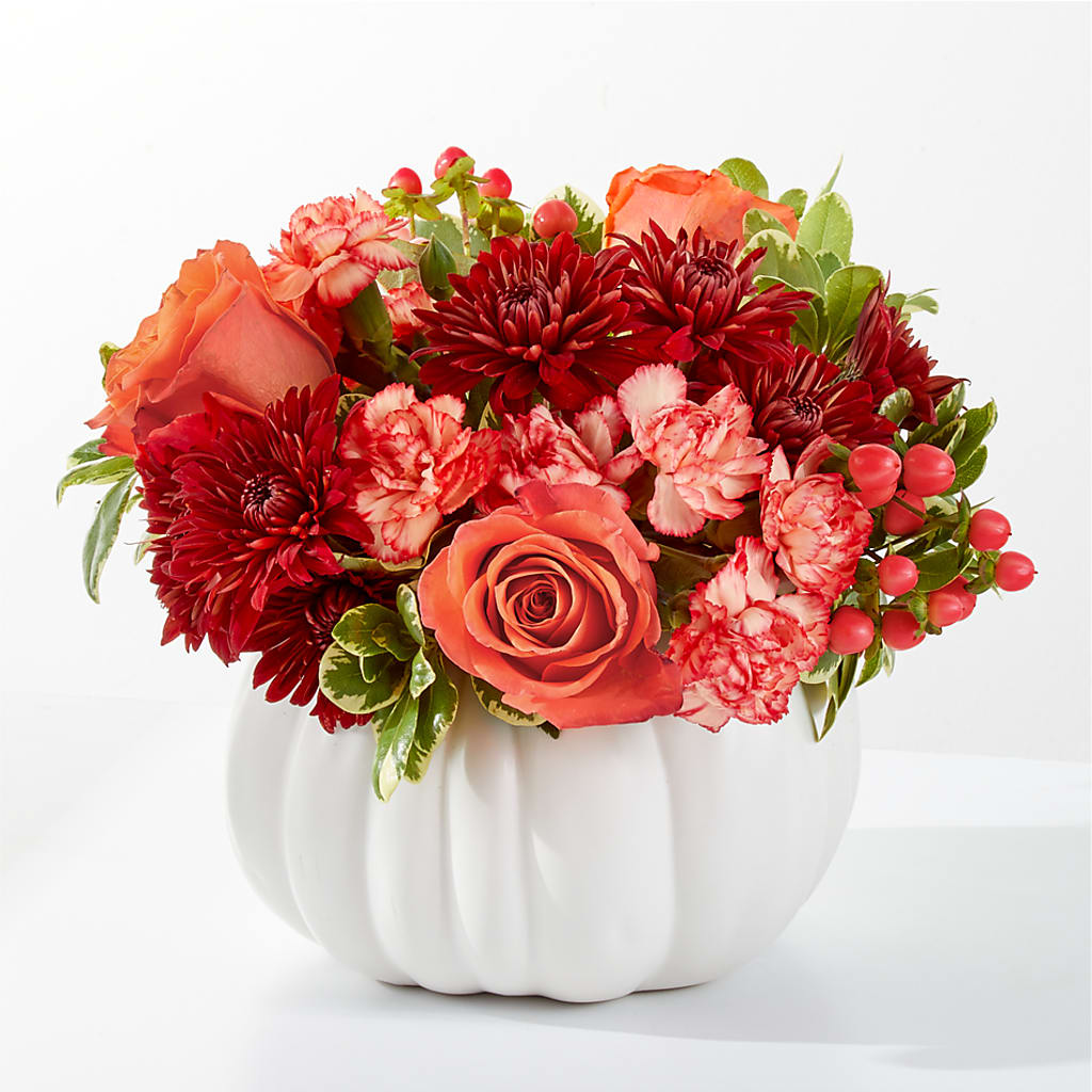 Autumn Air Pumpkin Bouquet – Distinctive Designs Floral Llc, Vilonia AR