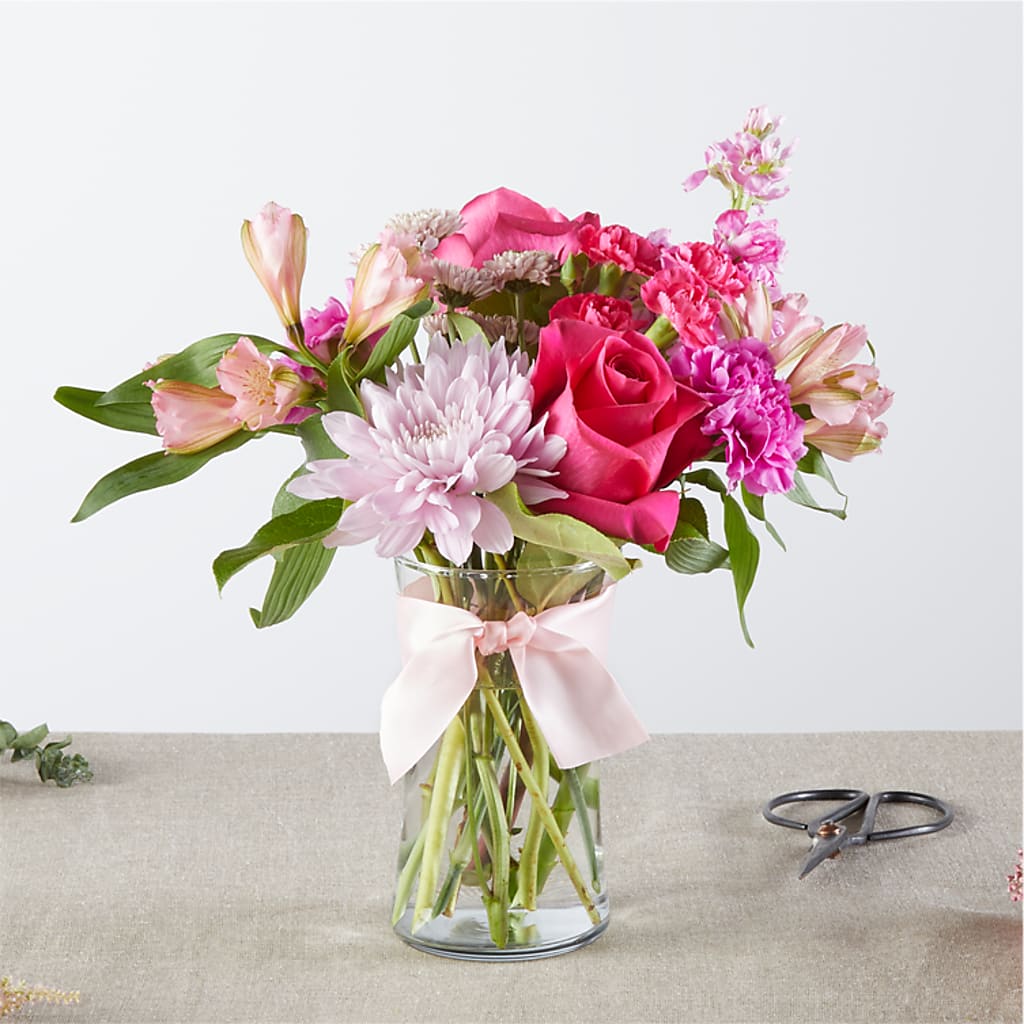 Pink Ribbon - A Florist Original – Distinctive Designs Floral Llc, Vilonia AR
