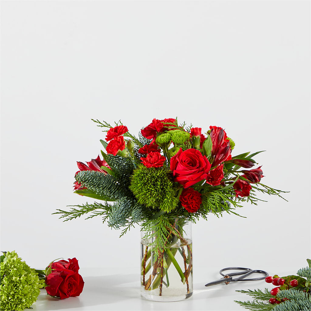 Merry Moment Bouquet – A Florist Original – Distinctive Designs Floral Llc, Vilonia AR