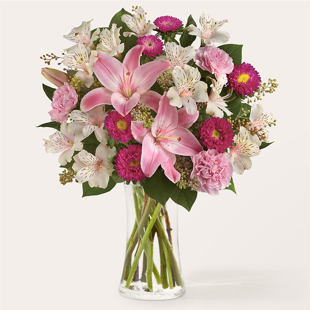 Feeling Fuchsia Bouquet – Distinctive Designs Floral Llc, Vilonia AR