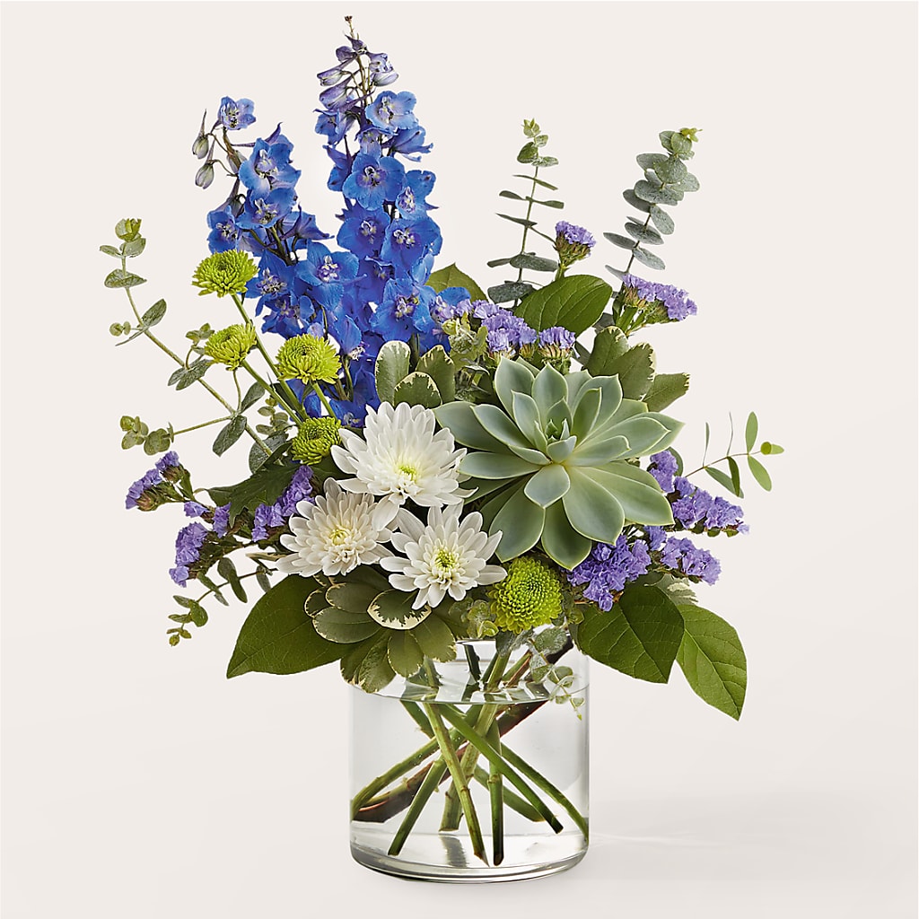 Cerulean Waves Bouquet – Distinctive Designs Floral Llc, Vilonia AR