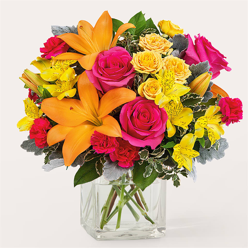 To the Tropics Bouquet – Distinctive Designs Floral Llc, Vilonia AR