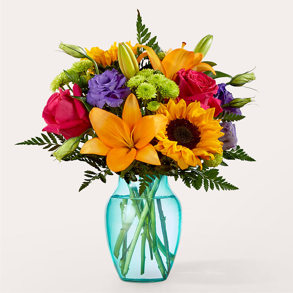 Double Rainbow Bouquet – Distinctive Designs Floral Llc, Vilonia AR