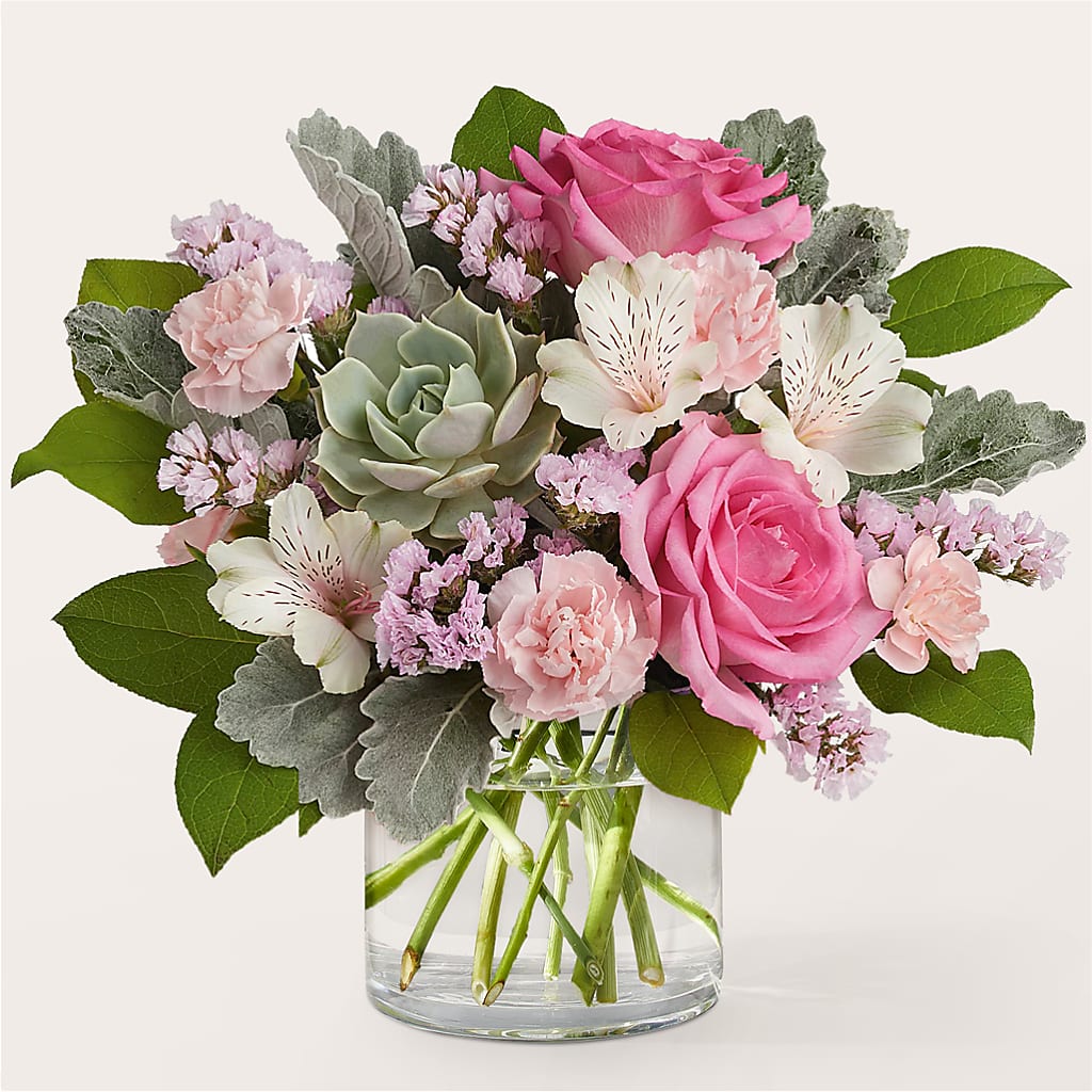 Dusty Rose Bouquet – Distinctive Designs Floral Llc, Vilonia AR