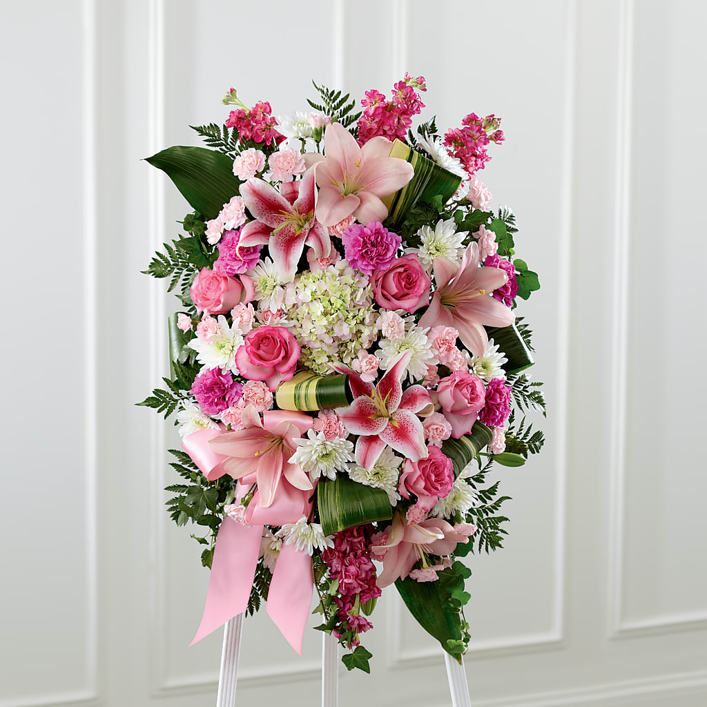 Comforting Standing Spray – Distinctive Designs Floral Llc, Vilonia AR