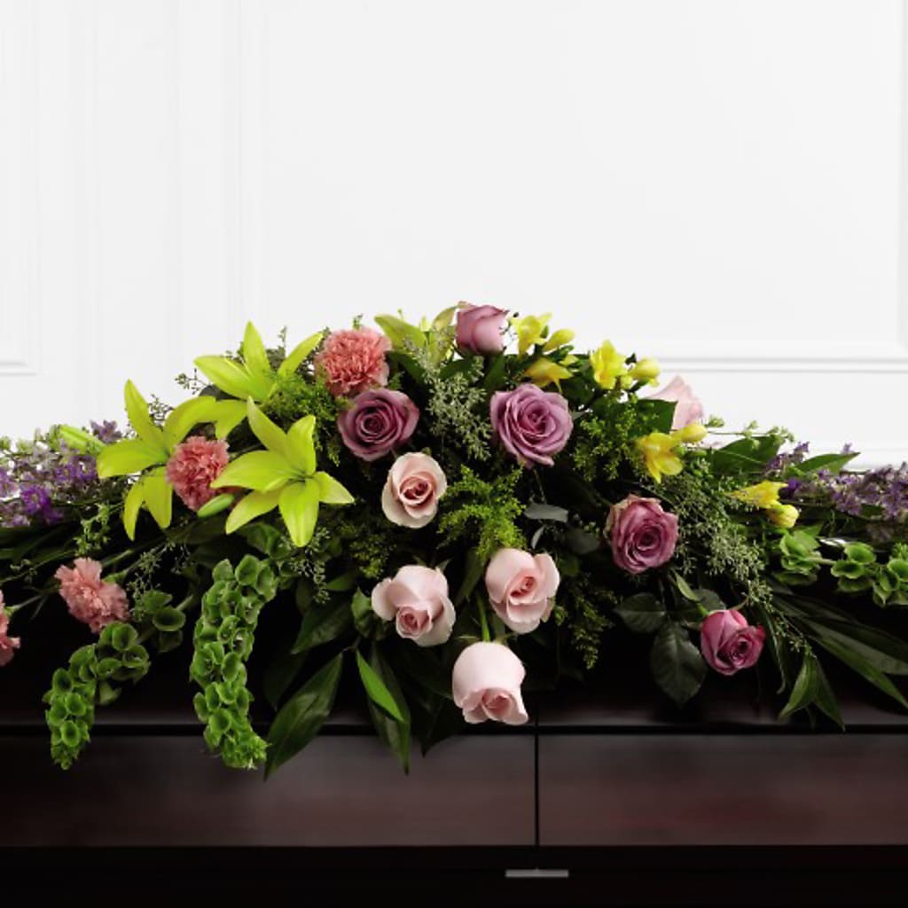 Forever Beloved Casket Spray – Distinctive Designs Floral Llc, Vilonia AR