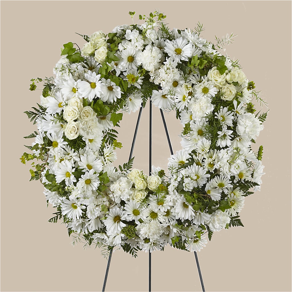 Faithful Wishes Wreath – Distinctive Designs Floral Llc, Vilonia AR