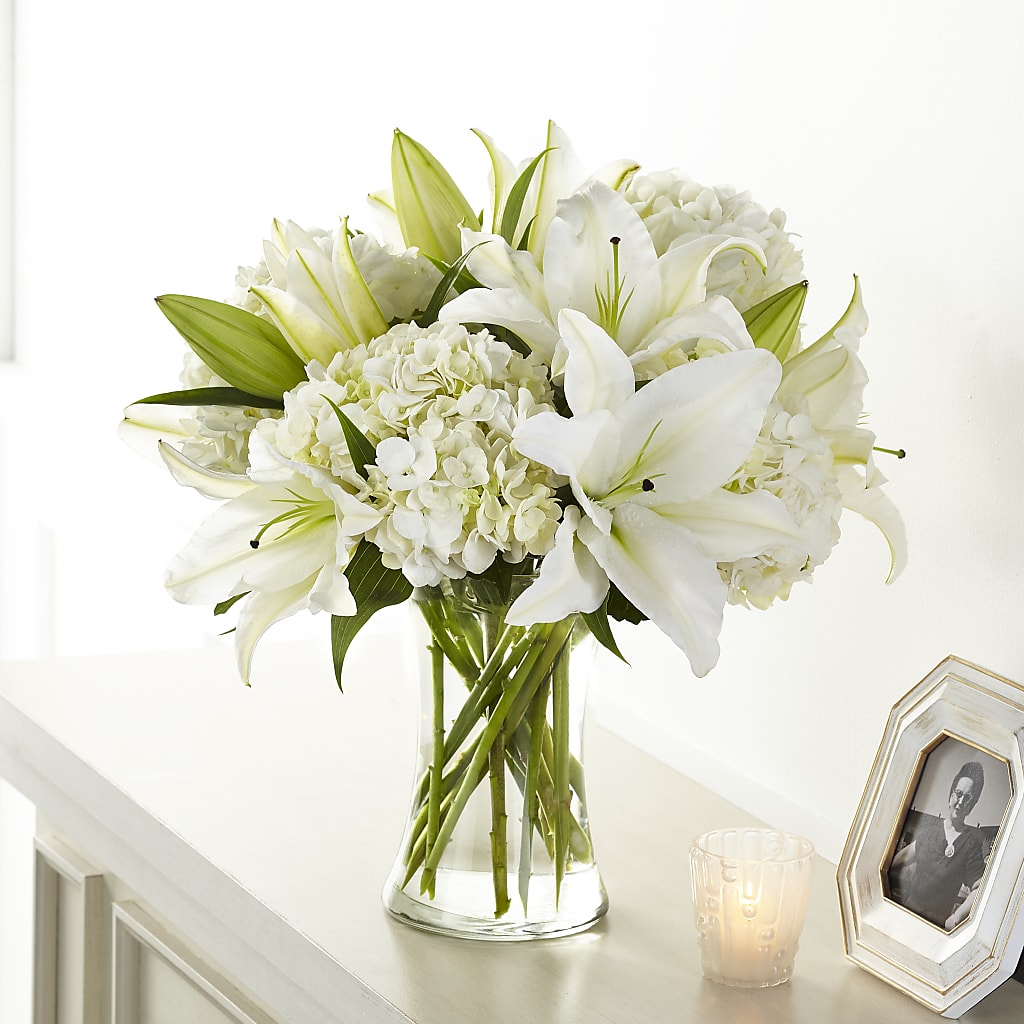 Compassionate Lily Bouquet – Distinctive Designs Floral Llc, Vilonia AR