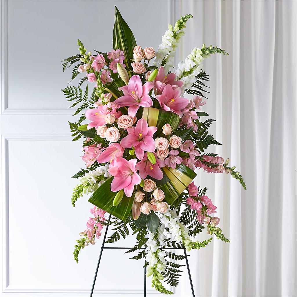 Elegant Embrace Standing Spray – Distinctive Designs Floral Llc, Vilonia AR