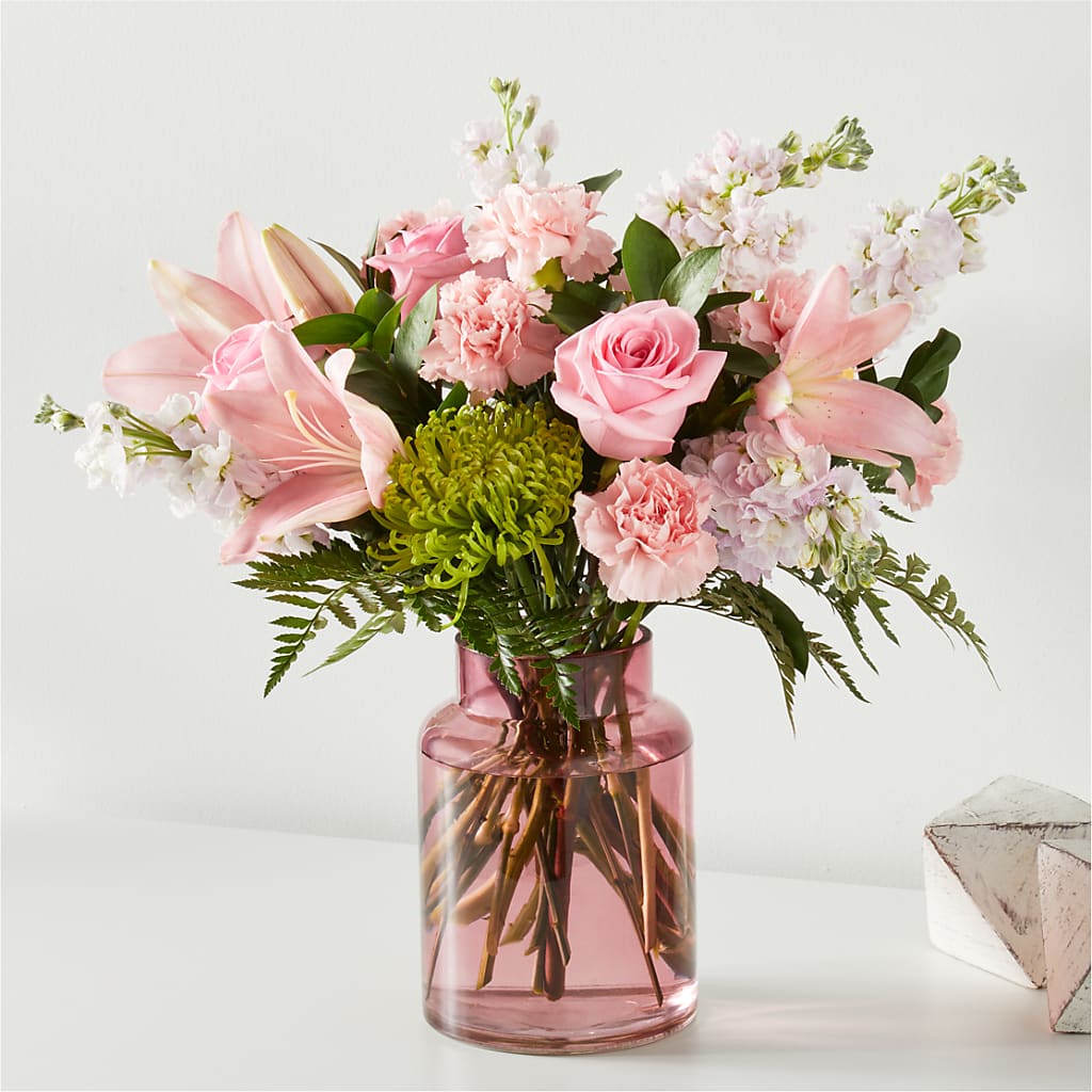 Pretty in Pink Bouquet – Distinctive Designs Floral Llc, Vilonia AR
