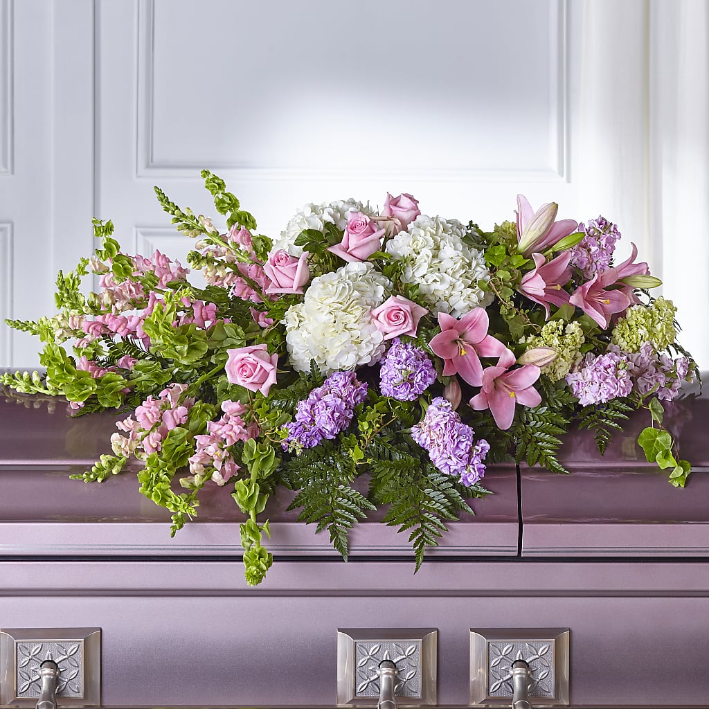 Life's Gratitude Casket Spray – Distinctive Designs Floral Llc, Vilonia AR