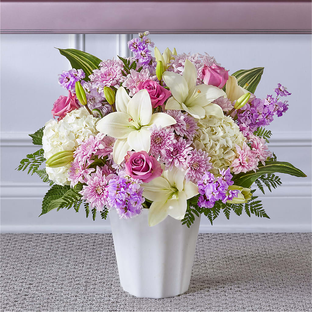 Heaven Sent Floor Basket – Distinctive Designs Floral Llc, Vilonia AR