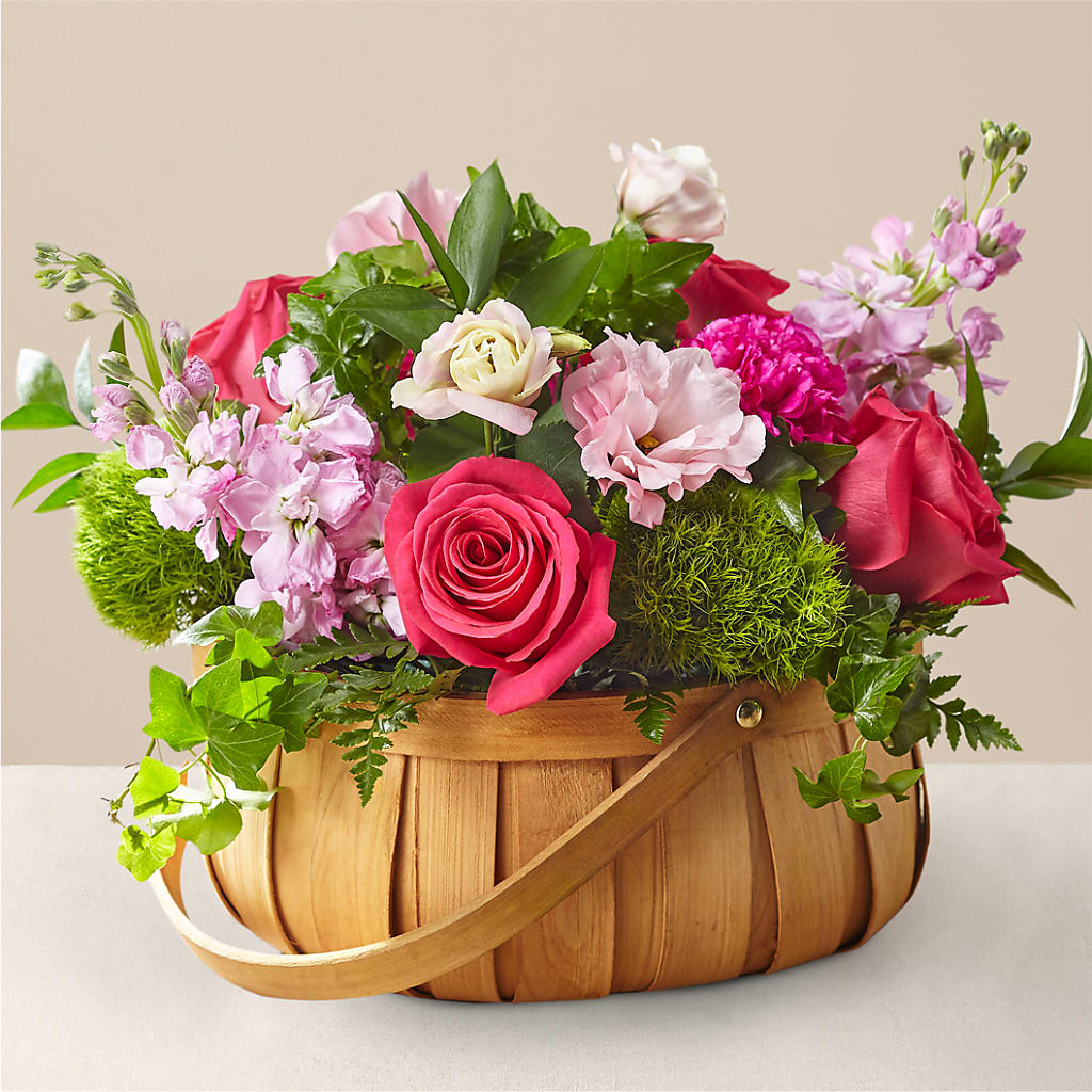 Radiance in Bloom Basket – Distinctive Designs Floral Llc, Vilonia AR