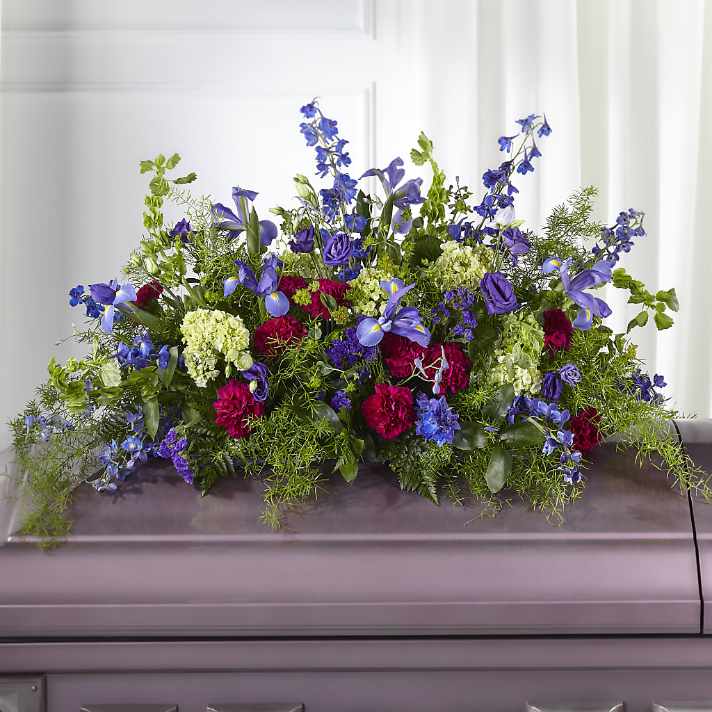 Always Treasured Casket Spray – Distinctive Designs Floral Llc, Vilonia AR