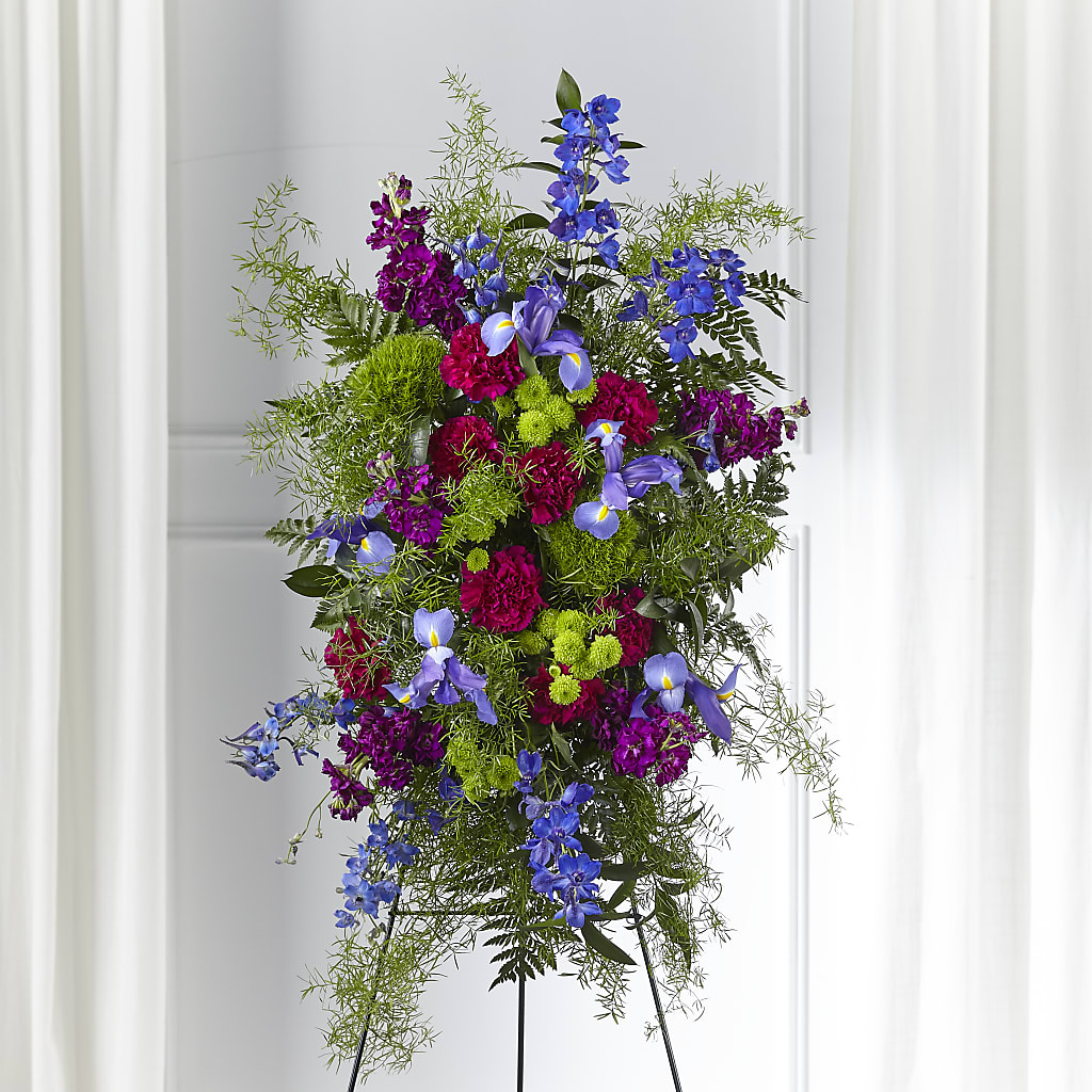 Heavenly Skies Standing Spray – Distinctive Designs Floral Llc, Vilonia AR