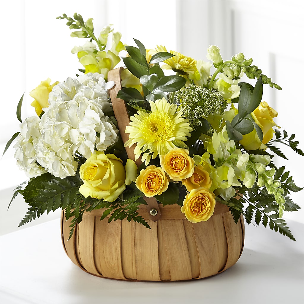 Rustic Remembrance Basket – Distinctive Designs Floral Llc, Vilonia AR