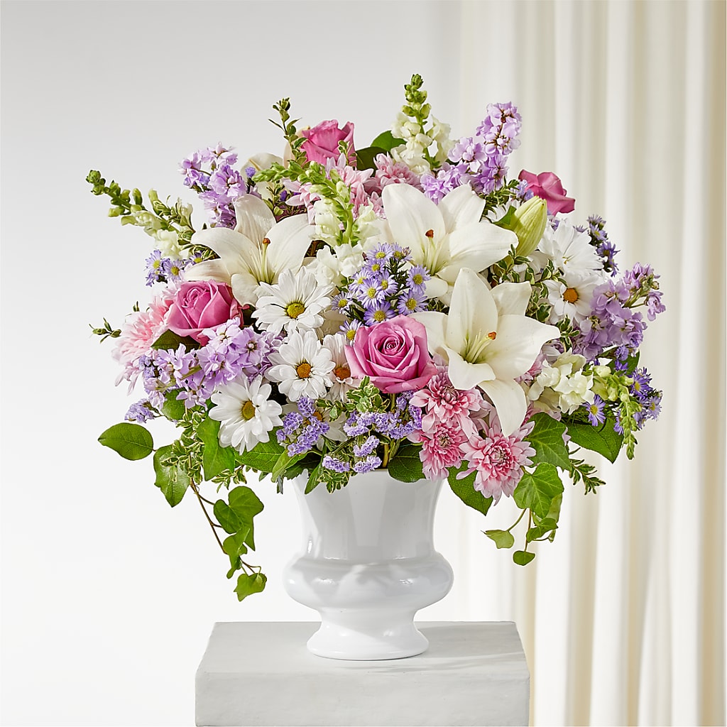 Remarkable Life Urn Arrangement – Distinctive Designs Floral Llc, Vilonia AR