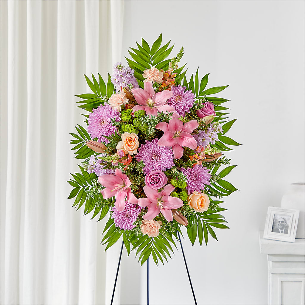 Love & Light Standing Spray – Distinctive Designs Floral Llc, Vilonia AR