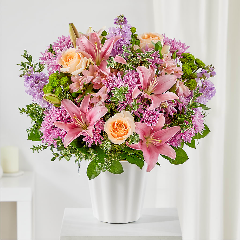 Supportive Embrace Tabletop Basket – Distinctive Designs Floral Llc, Vilonia AR