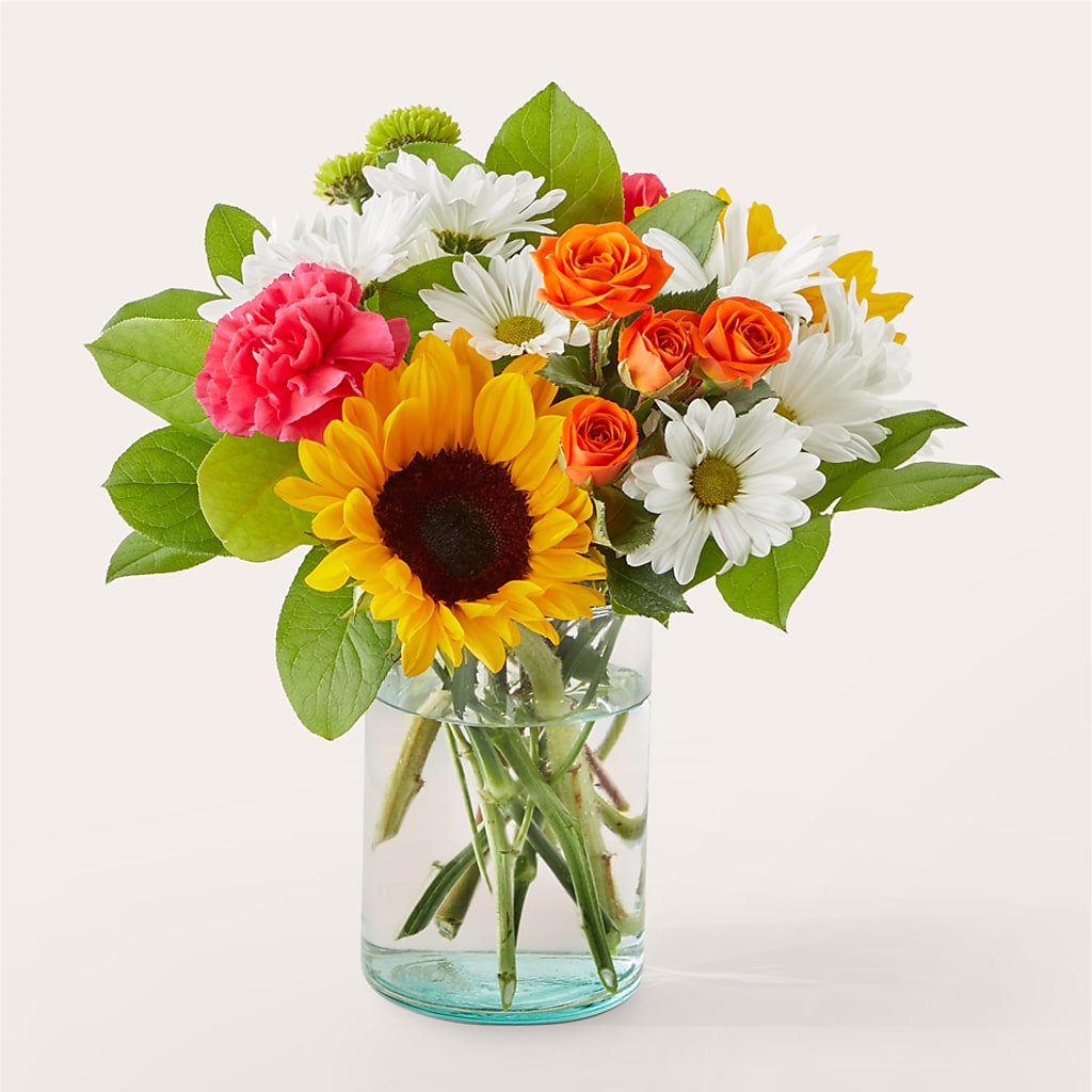 Sun-drenched Blooms Bouquet – Distinctive Designs Floral Llc, Vilonia AR