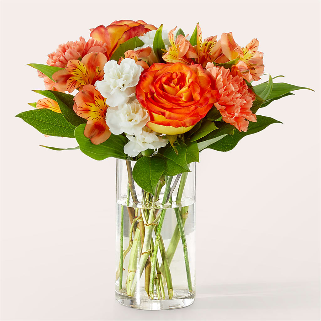 Apricot Glow Bouquet – Distinctive Designs Floral Llc, Vilonia AR