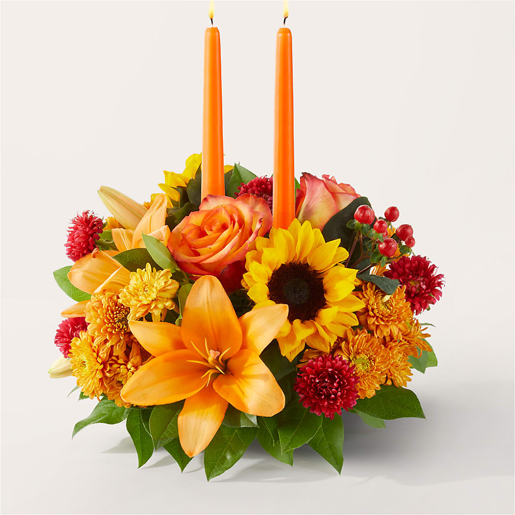 Grateful Centerpiece – Distinctive Designs Floral Llc, Vilonia AR