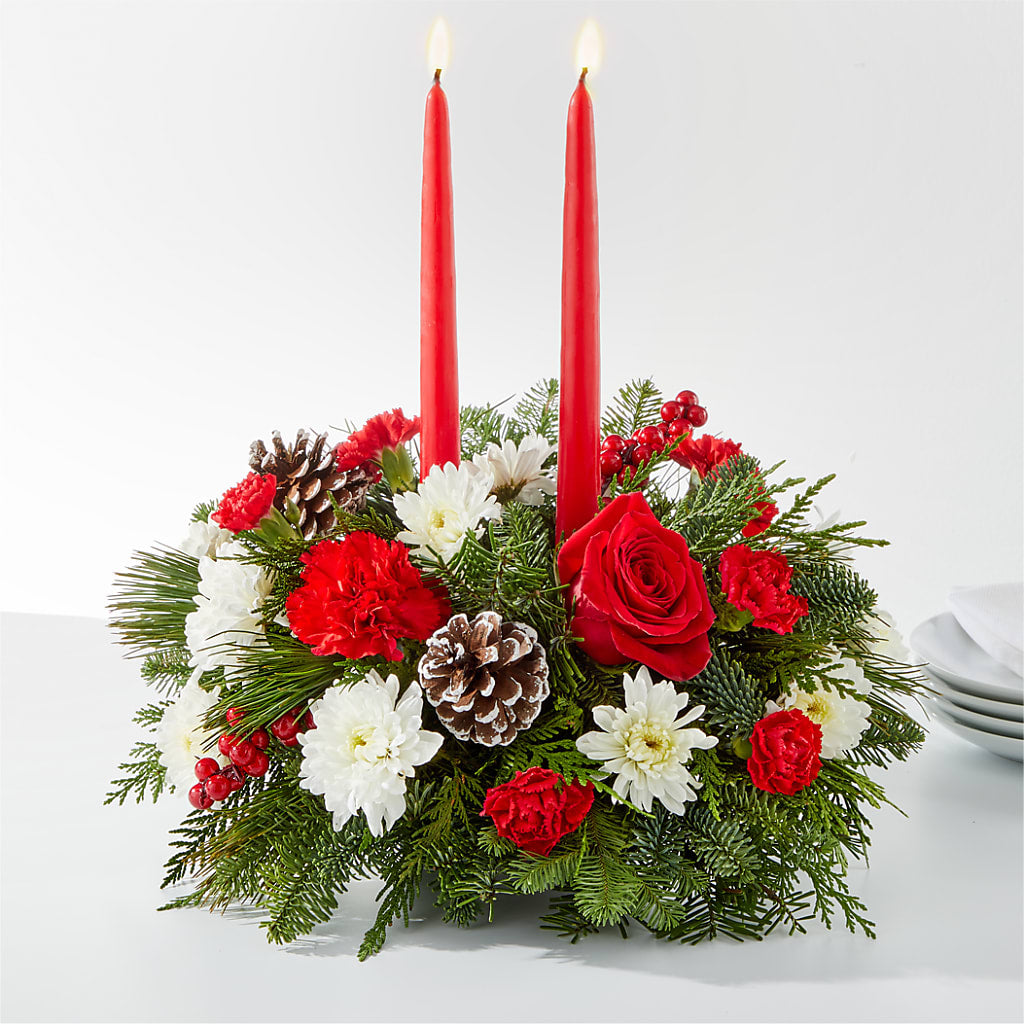 Holiday Soiree Centerpiece – Distinctive Designs Floral Llc, Vilonia AR