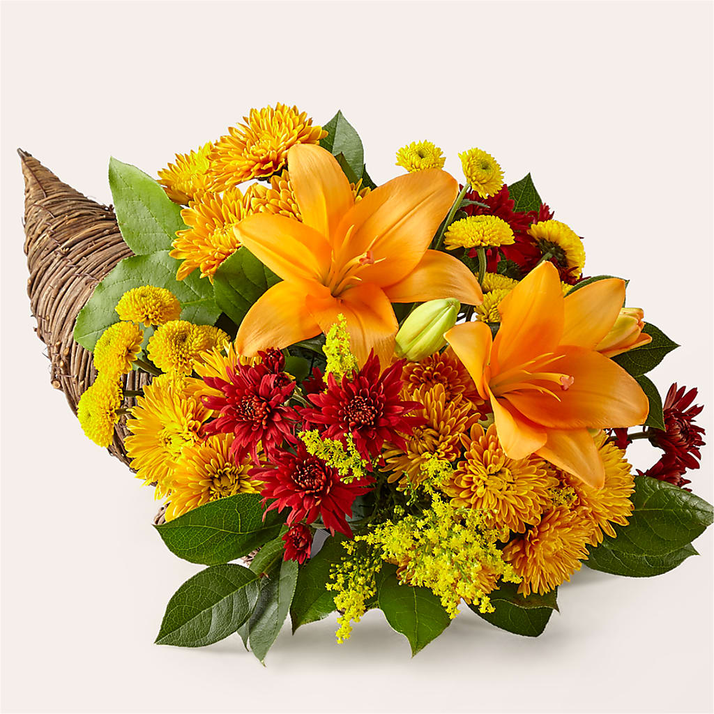 Feast of Color Cornucopia – Distinctive Designs Floral Llc, Vilonia AR