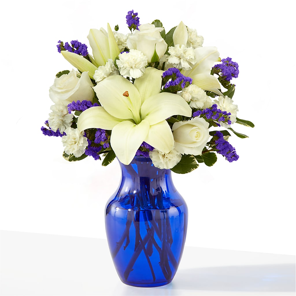 Sapphire Rush Bouquet – Distinctive Designs Floral Llc, Vilonia AR