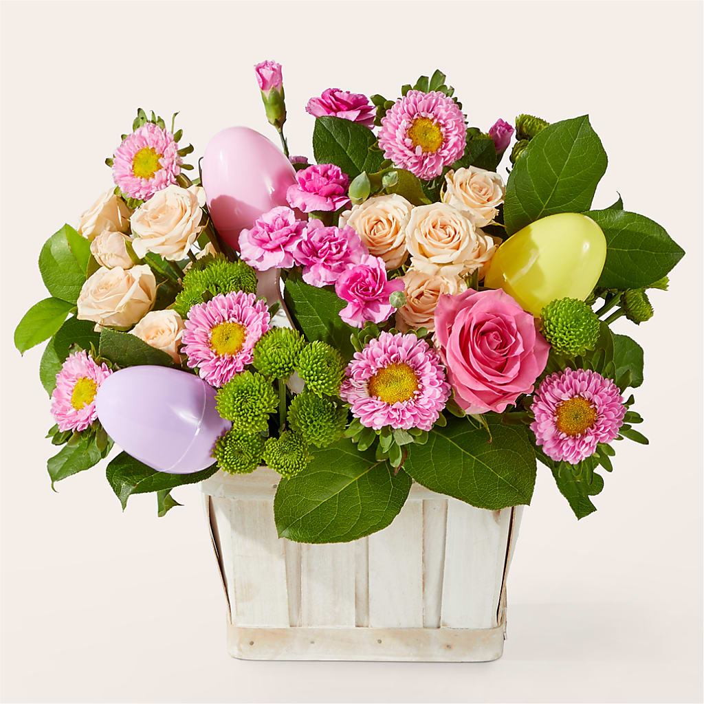 Get Eggcited Basket – Distinctive Designs Floral Llc, Vilonia AR