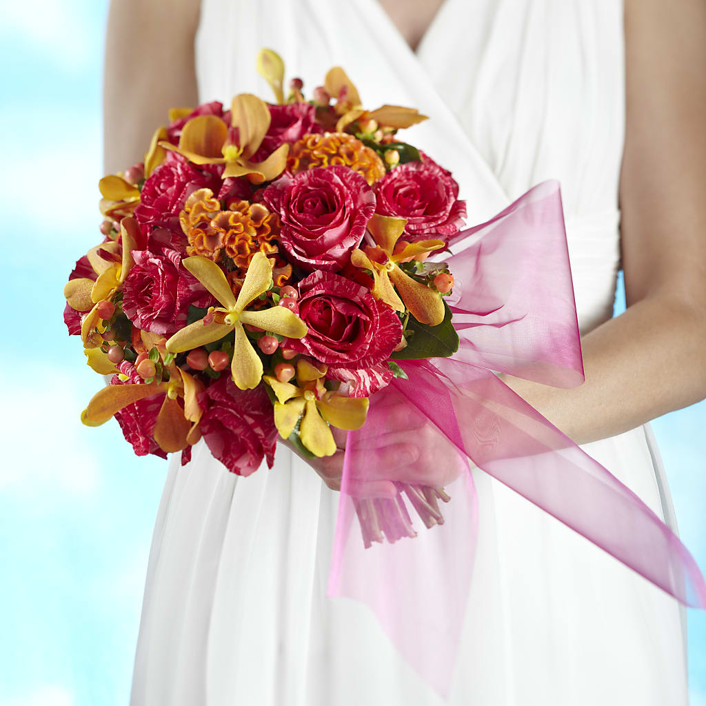 Brilliant Shades of Love Bouquet – Distinctive Designs Floral Llc, Vilonia AR