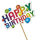 Happy Birthday Pick –  Distinctive Designs Floral Llc, Vilonia AR