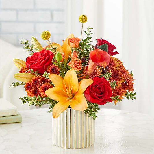 Scarlet Skies Bouquet –  Distinctive Designs Floral Llc, Vilonia AR