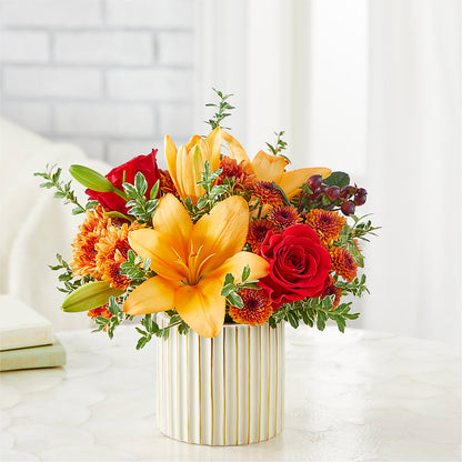 Scarlet Skies Bouquet –  Distinctive Designs Floral Llc, Vilonia AR