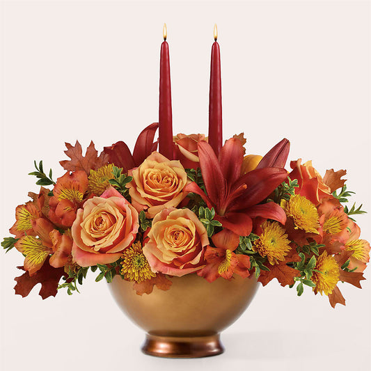 Harvest Table Centerpiece –  Distinctive Designs Floral Llc, Vilonia AR