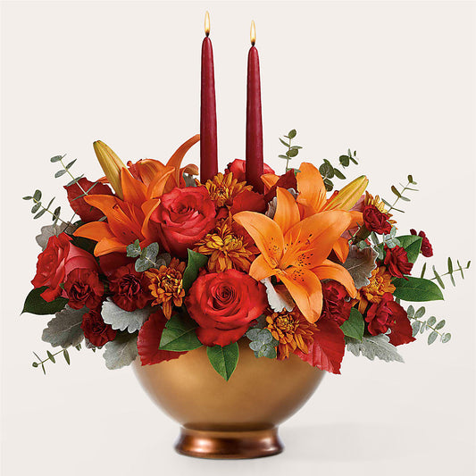 Fruits of Fall Centerpiece –  Distinctive Designs Floral Llc, Vilonia AR