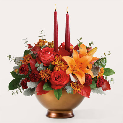 Fruits of Fall Centerpiece –  Distinctive Designs Floral Llc, Vilonia AR
