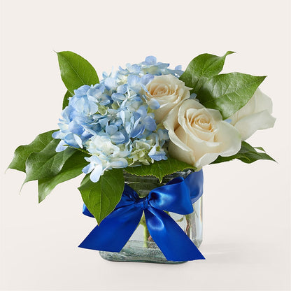 Sky Blue Delight Bouquet –  Distinctive Designs Floral Llc, Vilonia AR