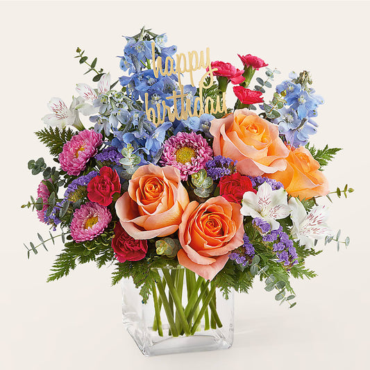 Birthday Bash Bouquet –  Distinctive Designs Floral Llc, Vilonia AR