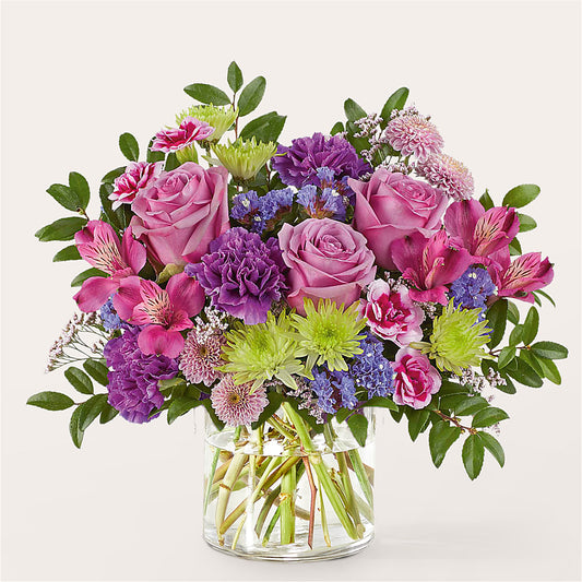 Glass Half Full Bouquet –  Distinctive Designs Floral Llc, Vilonia AR