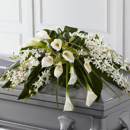 Angel Wings Casket Spray –  Distinctive Designs Floral Llc, Vilonia AR