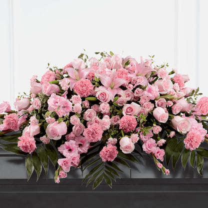 Garden of Comfort Casket Spray (Standard) –  Distinctive Designs Floral Llc, Vilonia AR