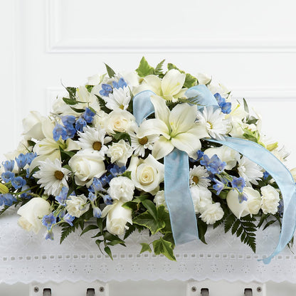 Tender Treasure Casket Spray –  Distinctive Designs Floral Llc, Vilonia AR