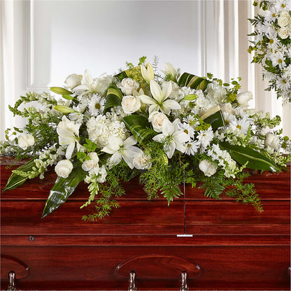 Abundance Casket Spray –  Distinctive Designs Floral Llc, Vilonia AR