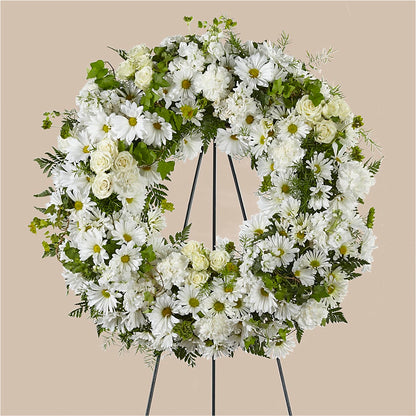 Faithful Wishes Wreath –  Distinctive Designs Floral Llc, Vilonia AR