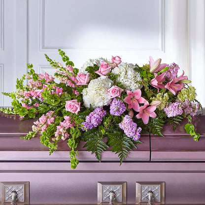Life's Gratitude Casket Spray –  Distinctive Designs Floral Llc, Vilonia AR