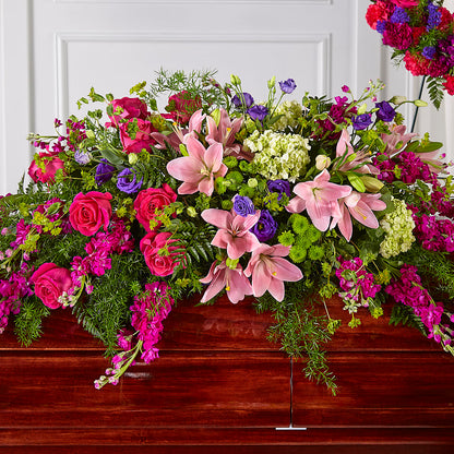 Radiant Tribute Casket Spray –  Distinctive Designs Floral Llc, Vilonia AR