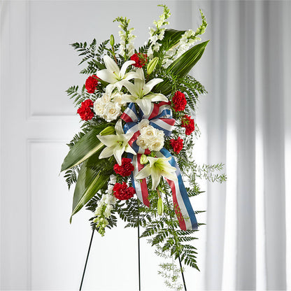 Stars of Life Standing Spray –  Distinctive Designs Floral Llc, Vilonia AR