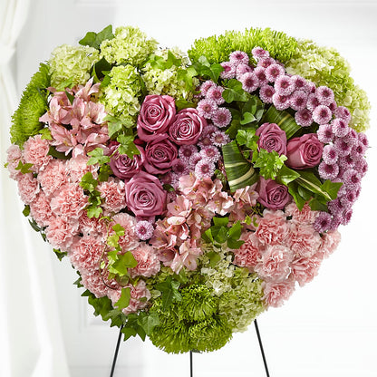Heartwarming Standing Heart –  Distinctive Designs Floral Llc, Vilonia AR